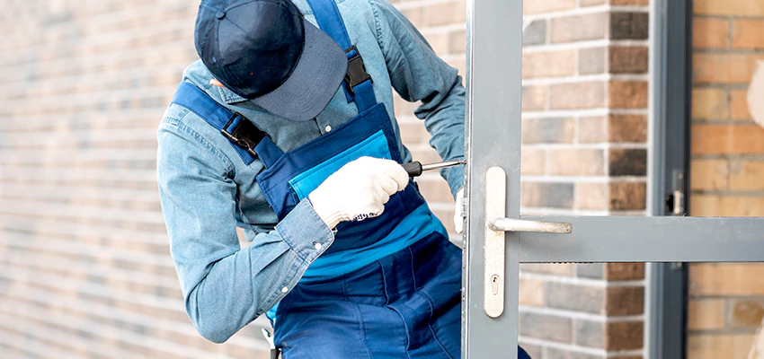 Pivot Storefront Door Locks Installation in Mecca, California