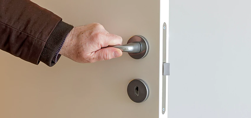 Restroom Locks Privacy Bolt Installation in Mecca, California